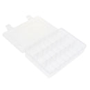 Transparent Plastic Grid Box Storage Organizer for Display Collection with