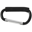 14 cm large D shape aluminum alloy carabiner soft handle shopping hook camp A4L1