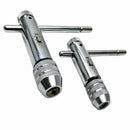 Ratchet Tap Wrench 2pc Set Reversible Tap and Die M3 - M8 M5 - M12 T Bar N1C1