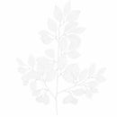 One Dozen Artificial White Leaves Wedding Festival Celebration Background R
