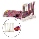 Plastic Knitting Loom Craft Weaving Tool for DIY Handmade Scarf Hat Wall Hanging