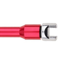 3 Pieces Red Motorcycle Motorbike Spoke Wrench Set 5.4-6.8mm Buckled Wheel