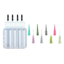 30ml Tattoo Ink Pigment Glue Oil Syringe Bottles with Precision Needle Tips Tool