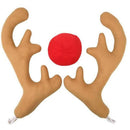 Car Reindeer Antlers & Nose Christmas Decoration Vehicle Costume, Window Ro