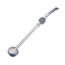 Straws Spoon with Filter Straw Shaker for Yerba Mate, Tea, Coffee, Lemonade,