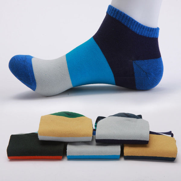 5pairs/lot Men Socks Good Quality Short Socks Antiskid Invisible Casual Cy