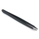 UK Professional Eyebrow Tweezers Hair Beauty Slanted Stainless Steel Tweezer