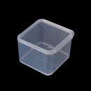 New Small Travel Clear CG Transparent Storage Box Case PU Superhard Plastic JR