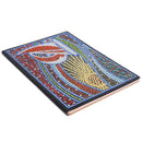 DIY Sailboat Special Shaped Diamond Painting 50 Page A5 Notebook Sketchbook
