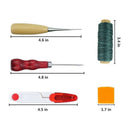 23 Pieces 10 Colors 150D 550 Yards Leather Waxed Thread Craft Tool Diy Sewi