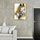 5D DIY Full Drill Diamond Painting Horse Cross Stitch Embroidery Kit (E)