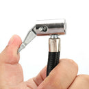 Bicycle Motorcycle Bike Car Flexible Clip On Air Tyre Tire Chuck Inflator Ho Nw