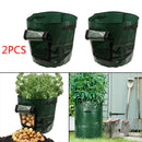 2PCS Potato Grow Bag Planter Grow Your Own Tomato Sack Spuds Tub Bags Po EEX