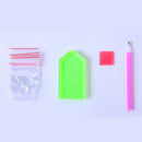 8Pcs/set DIY Diamond Painting Christmas Card for Home Family Decor Newest Useful