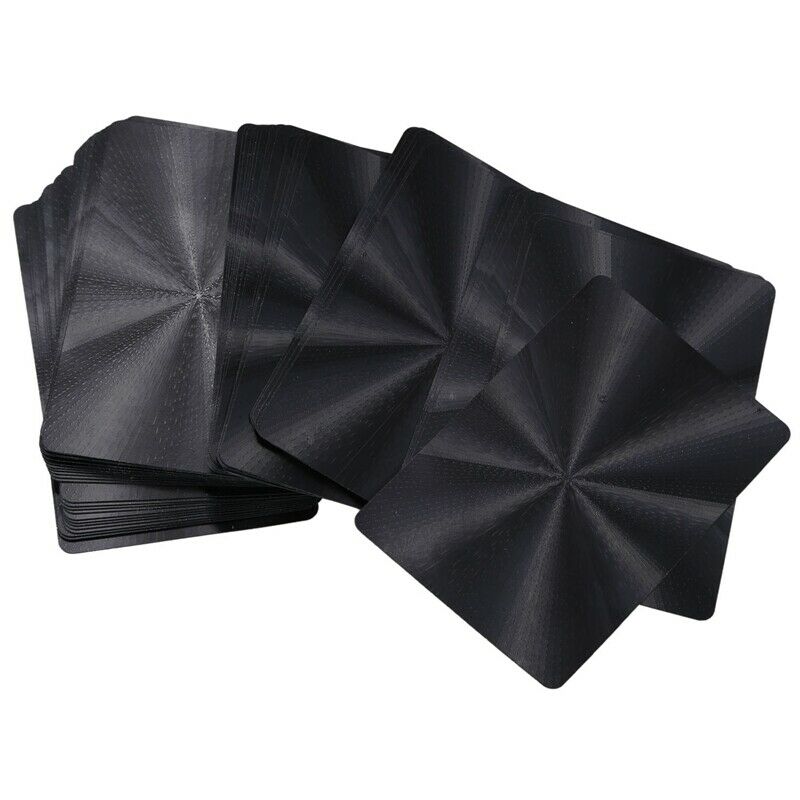 Poker Embossed Game Collection Playing Cards Set Plastic Durable Waterproof A1P7