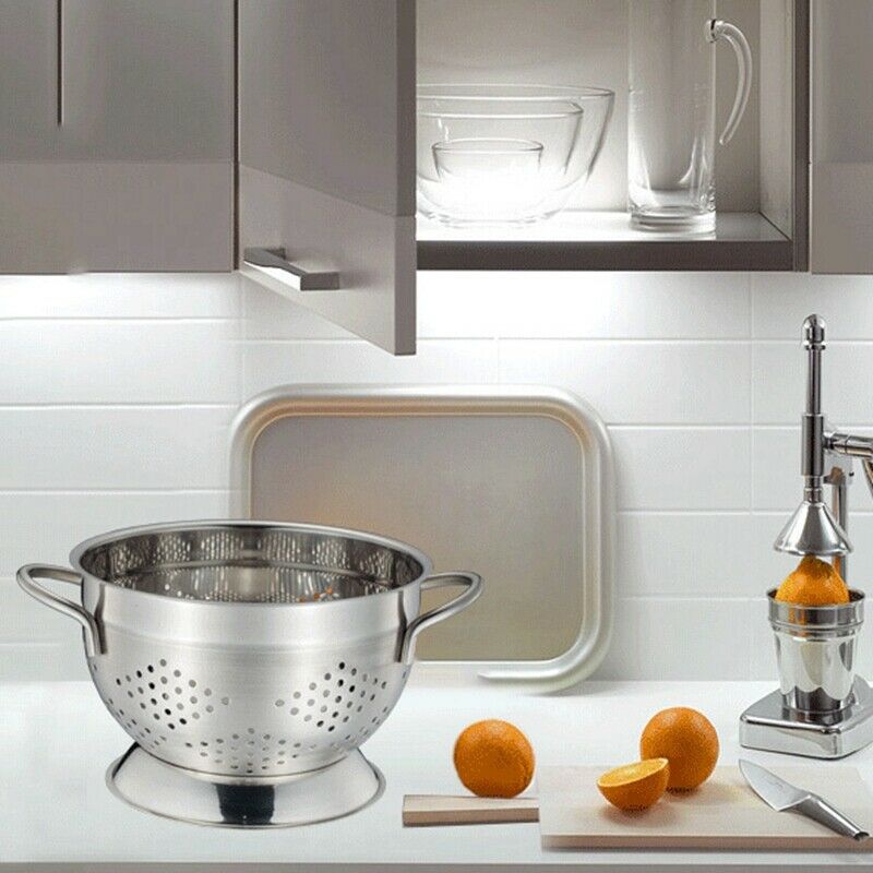 Stainless Steel Drain Basket, Vegetable Basket, Fruit Basket, Vegetable Bas K8L6