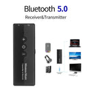 For Headphone TV Projector Bluetooth Audio Dongle Adapter Transmitter Receiver