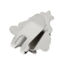 Alloy Sturdy Santa Claus Magnetic Hat Clip Golf Ball Marker for Cap Visor