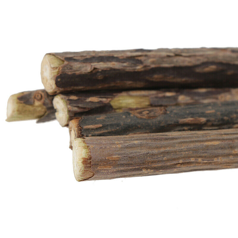 5 pcs Cat Cleaning Teeth Pure Natural Catnip Stick Pet Molar Toothpaste Snack-