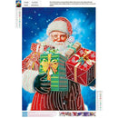 5D DIY Special-shaped Diamond Painting Santa Claus Cross Stitch Embroidery