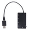 Micro USB Charge OTG Hub Host Adapter Cable Support 4x USB 2.0 HUB 26CM WYH