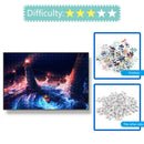 1000pcs DIY Storm Girl Boat Puzzle Educational Learning Assembling Toys