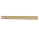 Brass Ruler Bookmark Double Scale Cm&Inch Digital Outdoor For Traveler Notebook