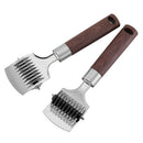 2 PCS Noodle Maker Lattice Roller,Lattice Roller Cutter,430 Stainless Steel