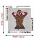 5D DIY Full Drill Diamond Painting Girl Embroidery Mosaic Craft Kits (W509)