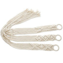 Macrame Plant Hanger Set Of 3 Indoor Wall Hanging Planter Basket Flower Pot