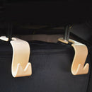 8pcs Multi-functional Car Seat Hook Auto Headrest Hanger Bag Holder Clips fhh