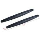 2PCS Universal Car Carbon Fiber Anti-rub Protector Bars Body Corner Bumper Guard