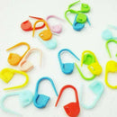 100Pcs Knitting Craft Crochet Locking Stitch Needle Clip Markers Holder_Col O1V1