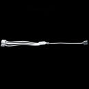 LED Strip RGB 4 Pins 1 to 4 Female Splitter Connector Cable Wire White O8P2