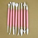 8Pc Carving Baking Tool Cake Decorating Fondant Flower Modelling Cookies D0N3