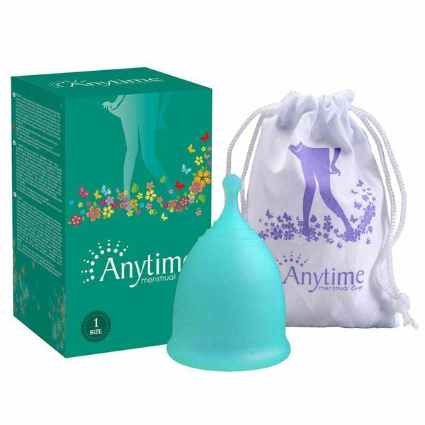 Anytime Women Medical Grade Silicone Anti Leakage Menstrual Period Cup S gr V8K9