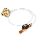 Gas Stove Propane Refill Adapter Burner Flat Cylinder Tank For Outdoor Camping