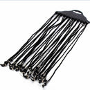 12x Black Nylon Cord Eyeglass Holder Sunglass Eyewear Glass Neck String Strap ~ï¼ˆ