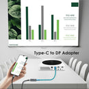 USB Type C Female to DP Female Adapter 4K 60Hz Converter for Laptop Phone A