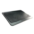 Notebook Laptop Cooler Mat Quiet Cooling Pad Stand Tray  Ventilation 1 Fan Black