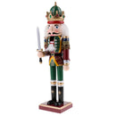 30cm Traditional Wooden Nutcracker Dressed in Uniform