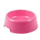 Plastic Pet Dog Cat Water Food Drink Bowl Dish Feeder, 4-Inch, random color M5P1