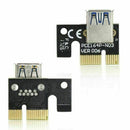 Ver009S Pci Express Riser Card M2 1X 16X Dual 6Pin 4Pin Power Pci-E Exte Ca