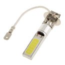 2x Super Bright H3 COB Car Led Front Headlights Light Fog Bulb Lights 12v