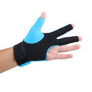 Set of 2 Men Women 3 Fingers Billiards Glove Snooker Cue Gloves Pool Cue Gloves