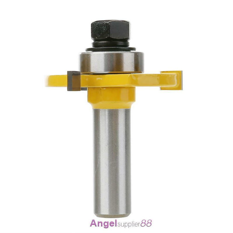 1/2" Shank Matched Tongue and Groove Router Bit Set Woodworking Milling Cutter