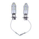 2pcs H3 30SMD 3030 150W High Power Ultra Bright LED Car Fog Light Bulb Part
