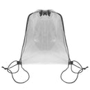Premium Rucksack Sportbeutel Transparent Kordelzug