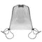 Premium Rucksack Sportbeutel Transparent Kordelzug
