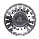 Food Waste Stopper Spin Lock 8cm Dia Sink Drain Drainer Strainer M7S9
